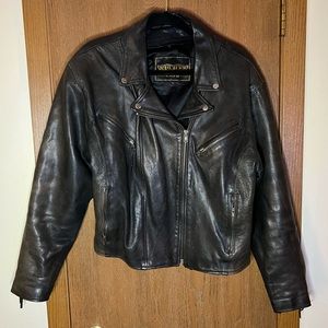 Men’s L Unik leather jacket, vintage
